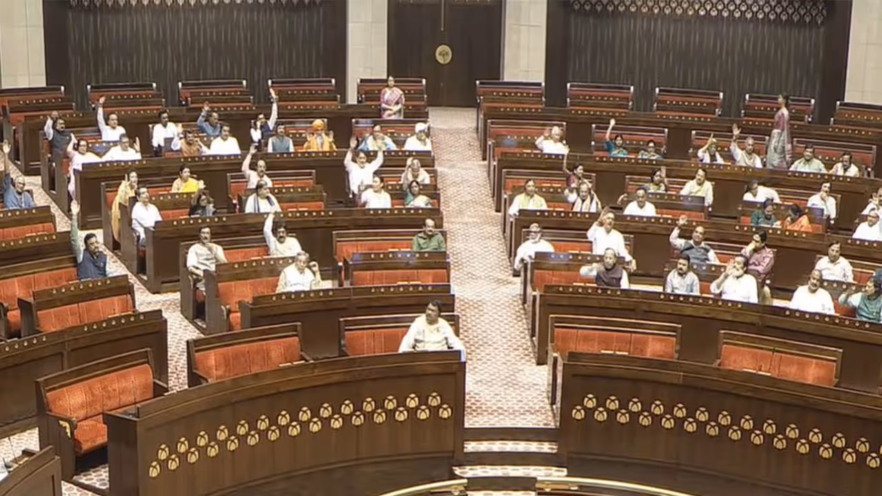 Rajya Sabha passes Kerala (Alteration of Name) Bill (Photo/@sansad_tv) Rajya Sabha passes Kerala (Alteration of Name) Bill (Photo/@sansad_tv)