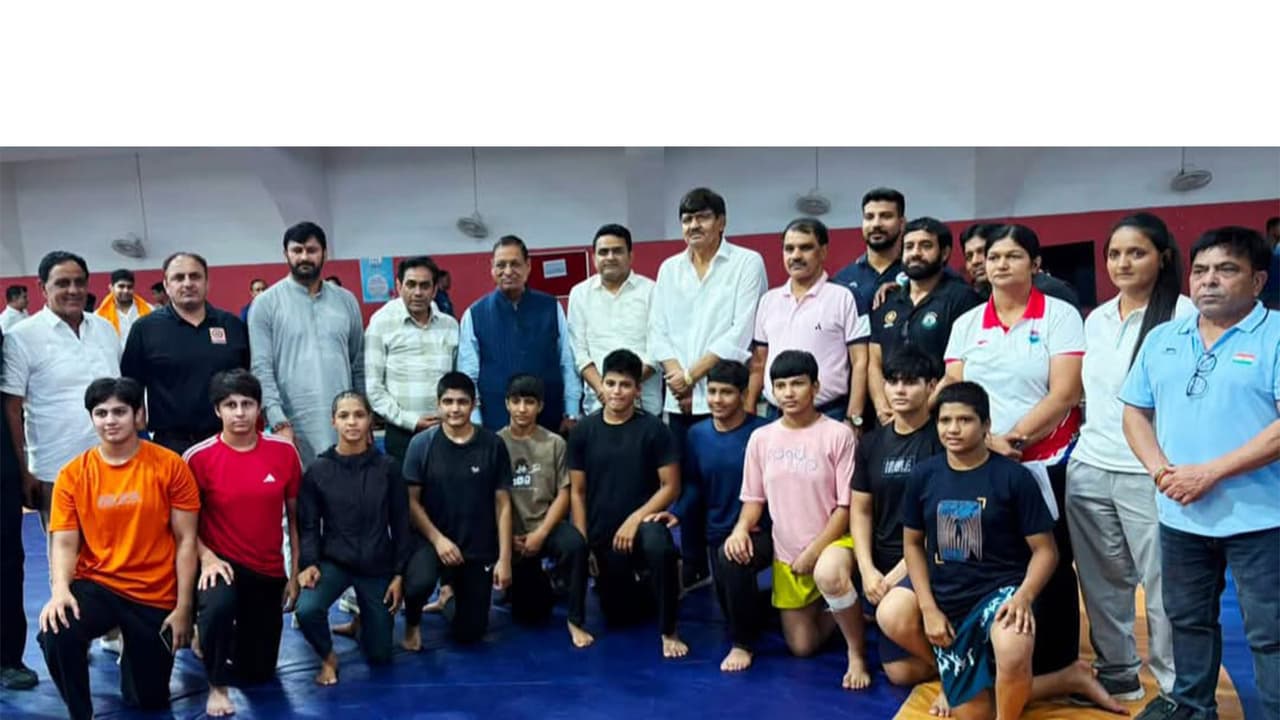 Indian girls squad for U 17 World Wrestling Championships (Image: WFI media) Indian girls squad for U 17 World Wrestling Championships (Image: WFI media)