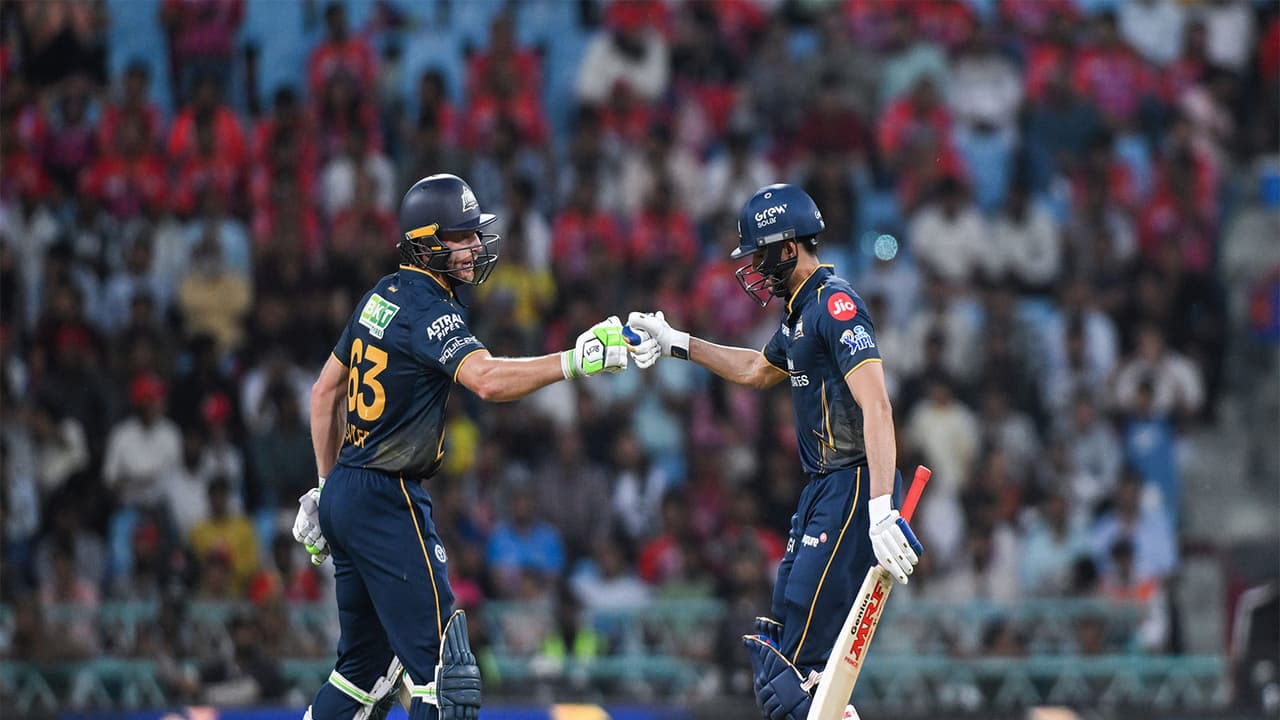 Shubman Gill and Jos Buttler. (Photo: ANI) Shubman Gill and Jos Buttler. (Photo: ANI)