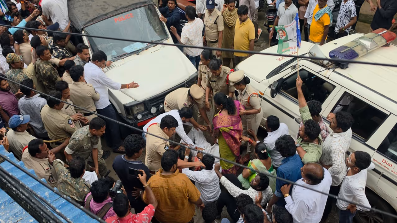 YSRCP condemns former MP Margani Bharat's arrest (Photo/YSRCP) YSRCP condemns former MP Margani Bharat's arrest (Photo/YSRCP)