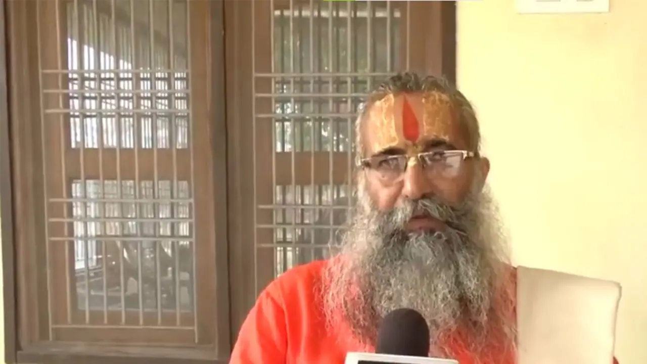 Shri Ram Janmabhoomi Teerth Kshetra trustee Mahant Dinendra Das (Photo/ANI) Shri Ram Janmabhoomi Teerth Kshetra trustee Mahant Dinendra Das (Photo/ANI)
