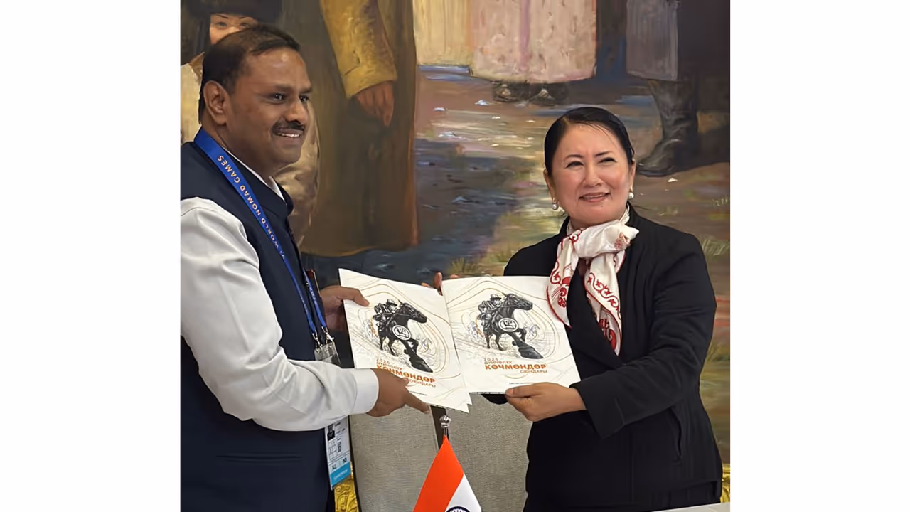 Modern Pythian Games signs cooperation MOU with Kyrgyz Government body (Photo: Modern Pythian Games) Modern Pythian Games signs cooperation MOU with Kyrgyz Government body (Photo: Modern Pythian Games)