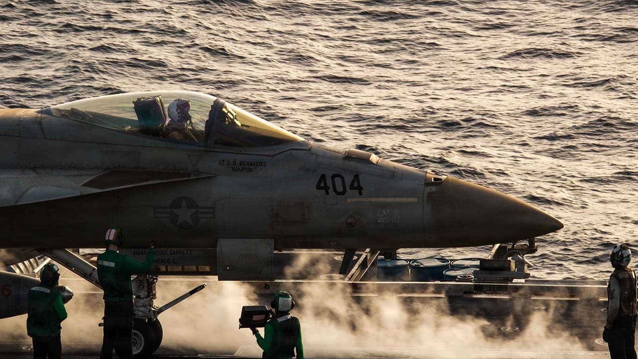 USS Abraham Lincoln (Photo/X@CENTCOM) USS Abraham Lincoln (Photo/X@CENTCOM)