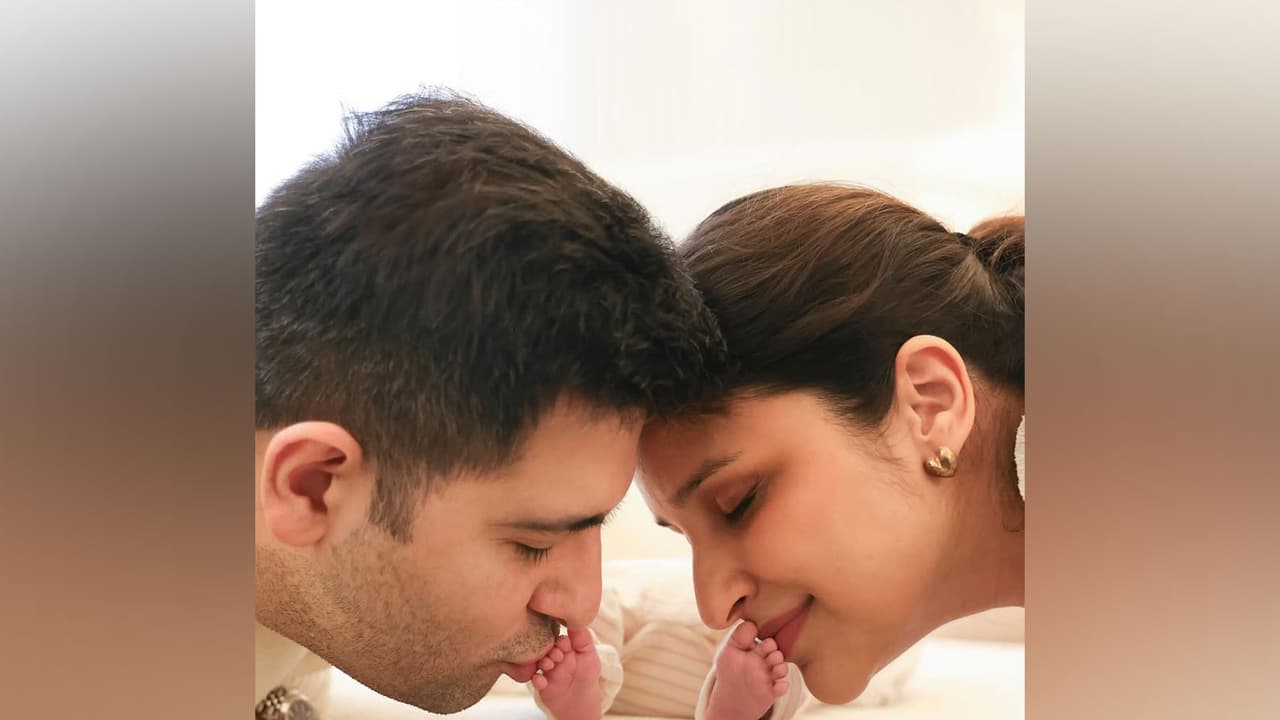 Parineeti Chopra, Raghav Chadha reveal son's name (Photo/Instagram@parineetichopra) Parineeti Chopra, Raghav Chadha reveal son's name (Photo/Instagram@parineetichopra)