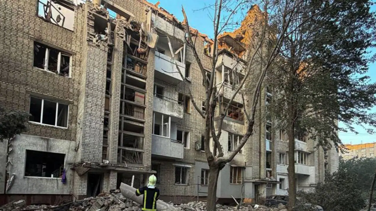 Russian strikes cause damage across Ukraine (Photo/X/@ZelenskyyUa) Russian strikes cause damage across Ukraine (Photo/X/@ZelenskyyUa)