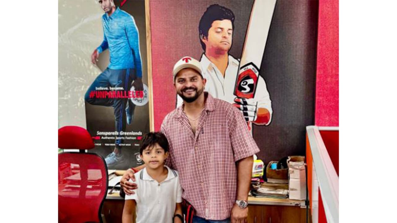 Suresh Raina's son Rio. (Photo: @sureshraina3 Instagram) Suresh Raina's son Rio. (Photo: @sureshraina3 Instagram)