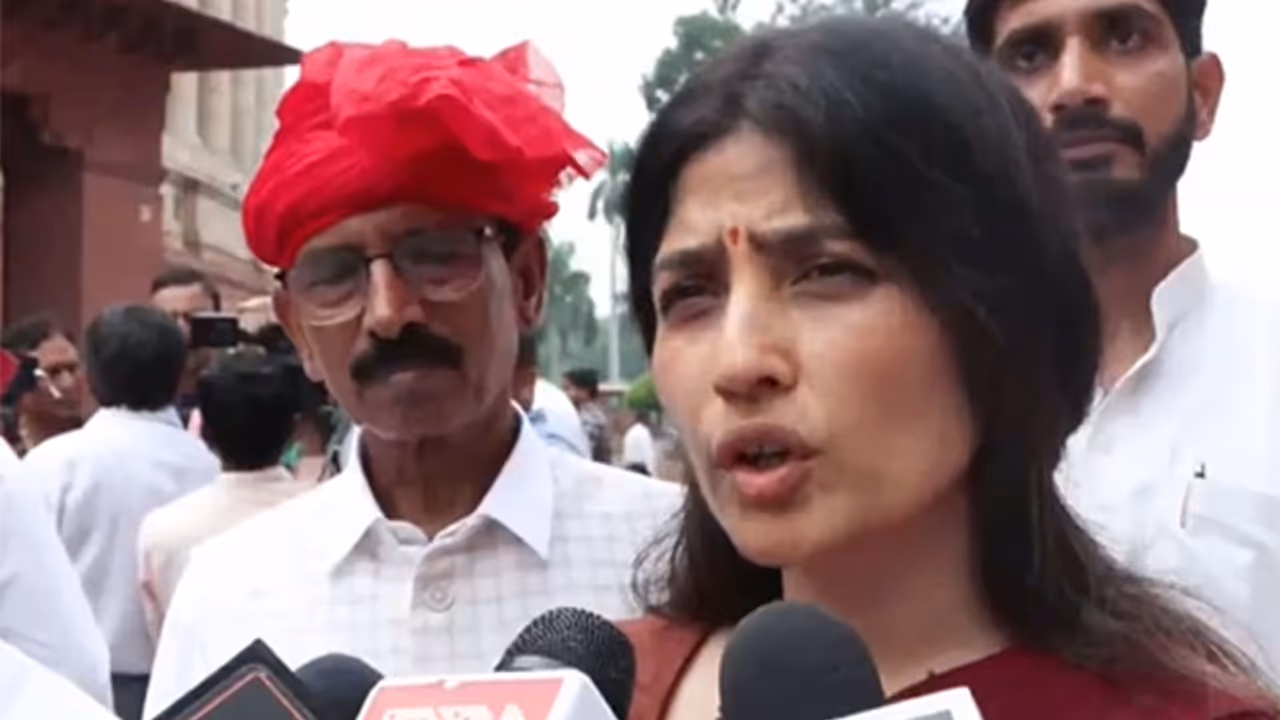 Samajwadi Party (SP) MP Dimple Yadav (Photo/ANI) Samajwadi Party (SP) MP Dimple Yadav (Photo/ANI)