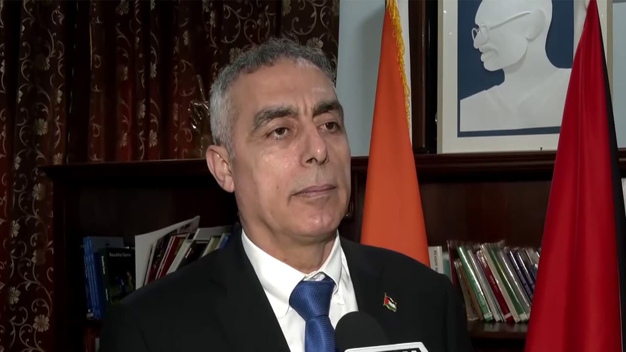 Palestine’s Ambassador to India, Abdullah Abu Shawesh (Photo/ANI) Palestine’s Ambassador to India, Abdullah Abu Shawesh (Photo/ANI)
