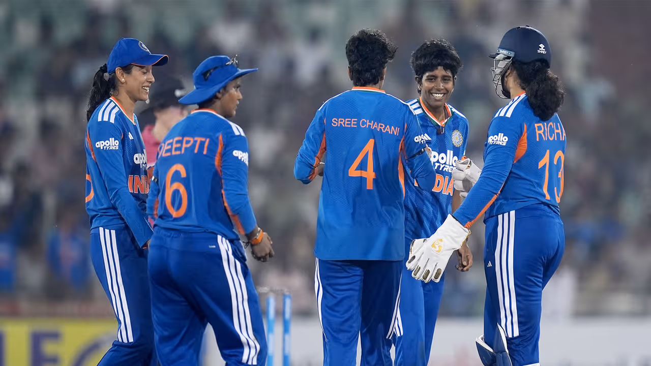 India women's cricket team celebrating (Photo: X/@BCCIWomen) India women's cricket team celebrating (Photo: X/@BCCIWomen)