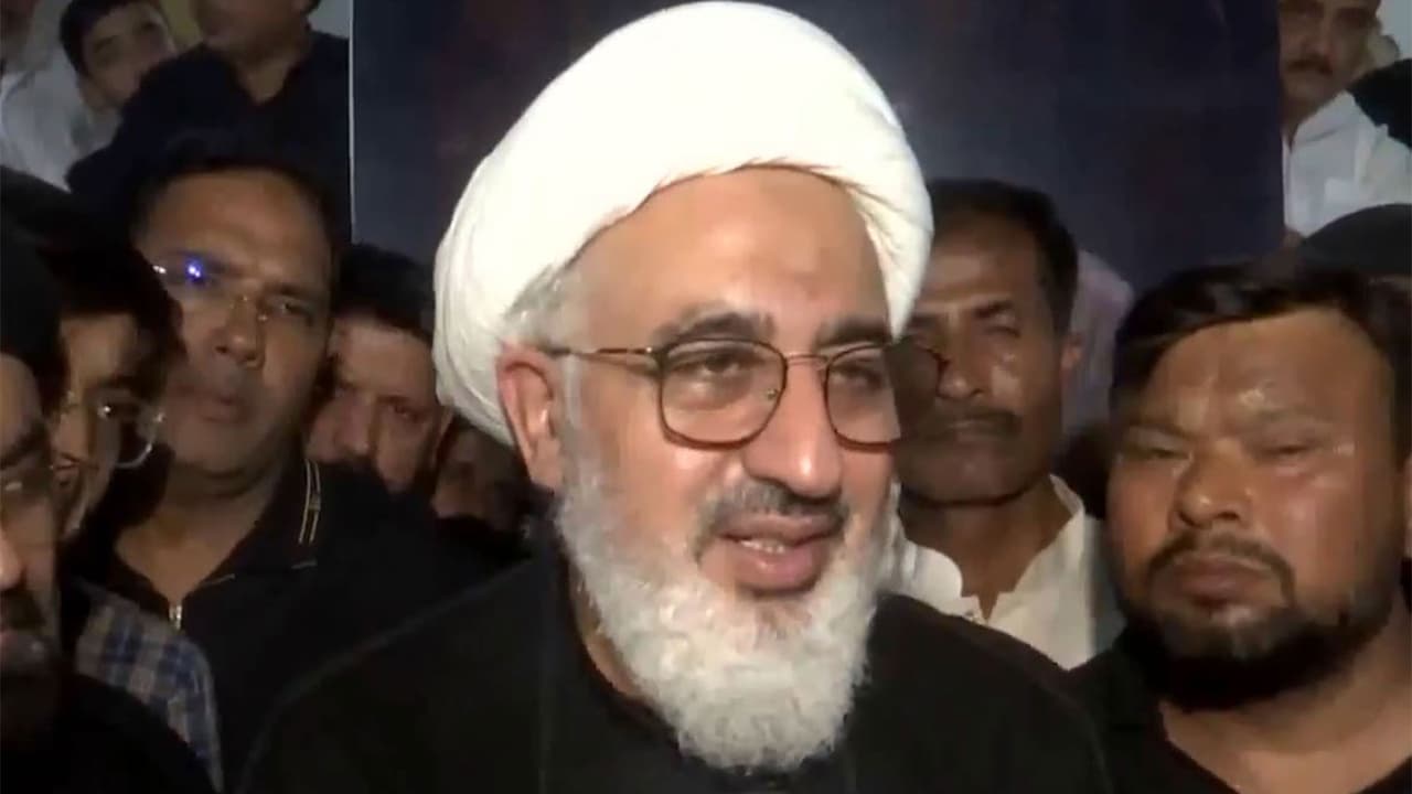 Representative of the Supreme Leader of Iran in India, Abdul Majid Hakeem Ilahi (Photo/ANI) Representative of the Supreme Leader of Iran in India, Abdul Majid Hakeem Ilahi (Photo/ANI)