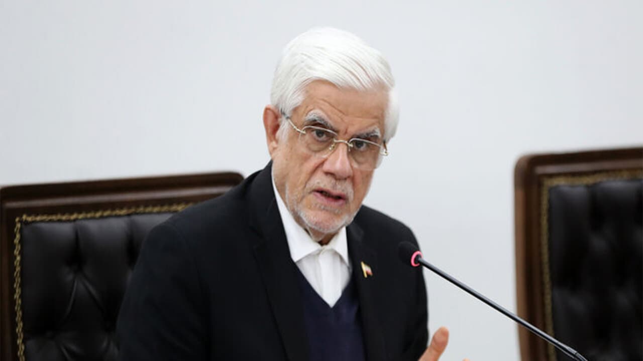 Iran's first Vice President Mohammad Reza Aref (Image Source: Iranian state media) Iran's first Vice President Mohammad Reza Aref (Image Source: Iranian state media)