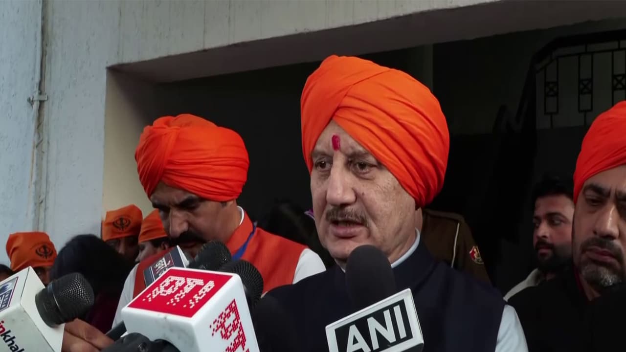 Anupam Kher (Image source: ANI) Anupam Kher (Image source: ANI)