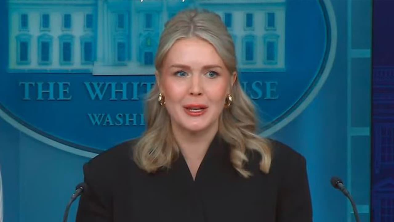 White House Press Secretary Karoline Leavitt (Photo/Youtube of White House) White House Press Secretary Karoline Leavitt (Photo/Youtube of White House)