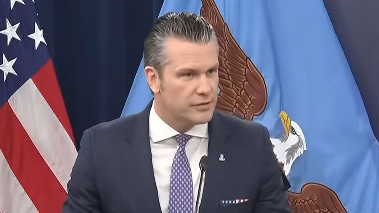 US Secretary of War Pete Hegseth (File Photo/YoutubeDepartment of War) US Secretary of War Pete Hegseth (File Photo/YoutubeDepartment of War)