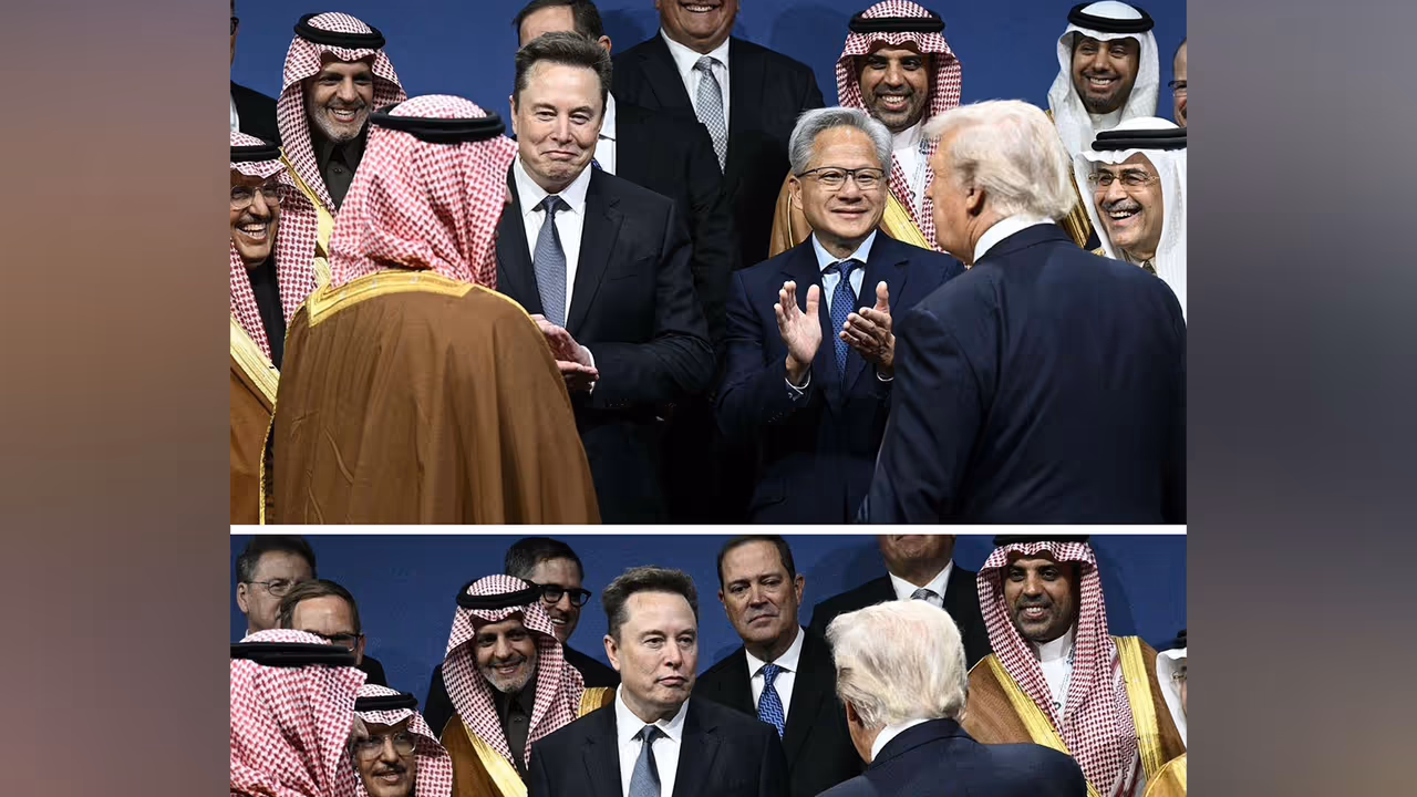 Elon Musk and US President Donald Trump at the US–Saudi Investment Forum in Washington. (Photo: X/@elonmusk) Elon Musk and US President Donald Trump at the US–Saudi Investment Forum in Washington. (Photo: X/@elonmusk)