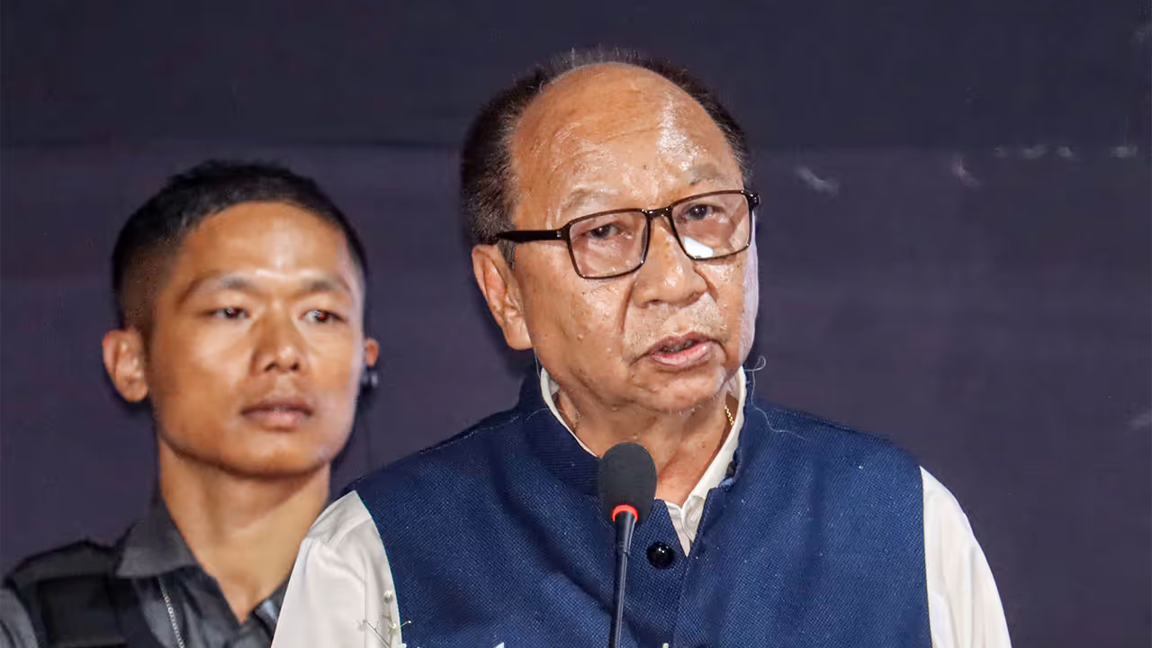 Manipur CM Yumnam Khemchand Singh (File Photo/ANI) Manipur CM Yumnam Khemchand Singh (File Photo/ANI)