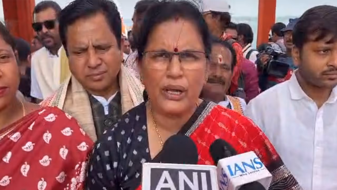 Odisha Deputy Chief Minister Pravati Parida. (Photo/ANI)