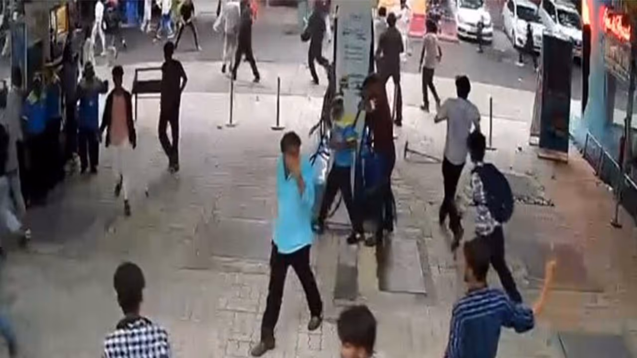 Visual of the CCTV footage shared by Delhi Police (Photo/Delhi Police) Visual of the CCTV footage shared by Delhi Police (Photo/Delhi Police)