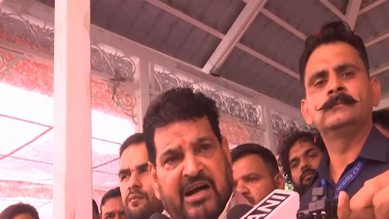 Former WFI chief Brij Bhushan Sharan Singh (Photo: ANI) Former WFI chief Brij Bhushan Sharan Singh (Photo: ANI)