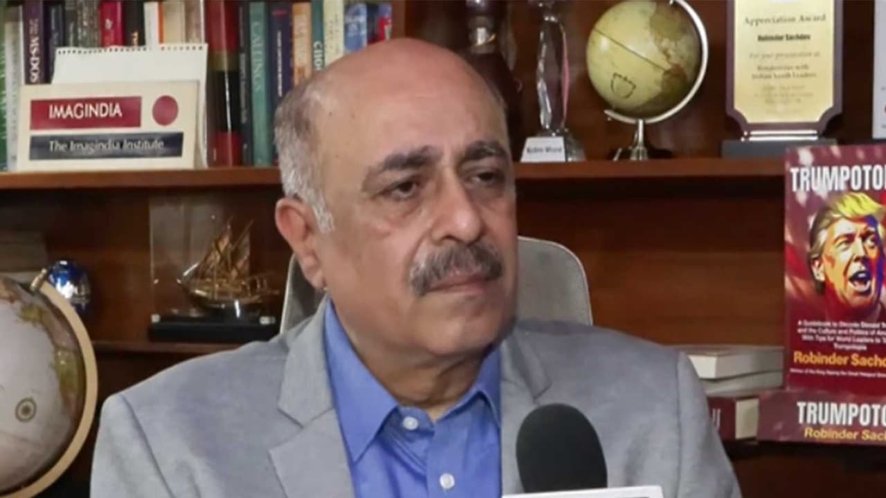 Foreign Affairs Expert Robinder Sachdev (Photo/ANI) Foreign Affairs Expert Robinder Sachdev (Photo/ANI)