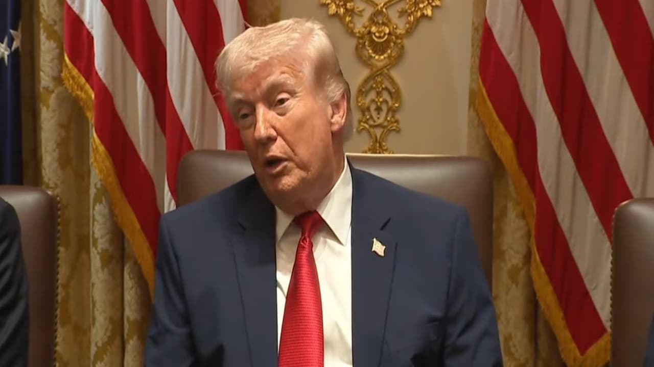 US President Donald Trump (Photo/YouTube@White House) US President Donald Trump (Photo/YouTube@White House)
