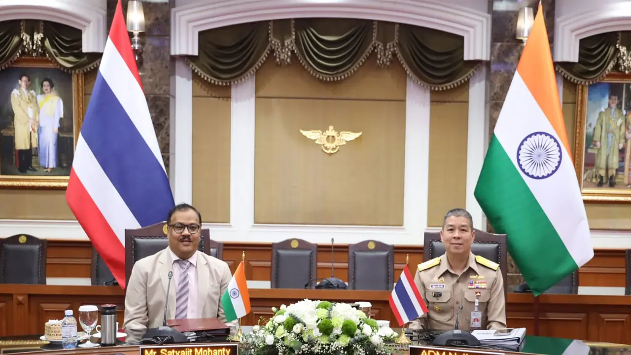 India and Thailand hold 10th Defence Dialogue in Bangkok (Photo/Ministry of Defence) India and Thailand hold 10th Defence Dialogue in Bangkok (Photo/Ministry of Defence)