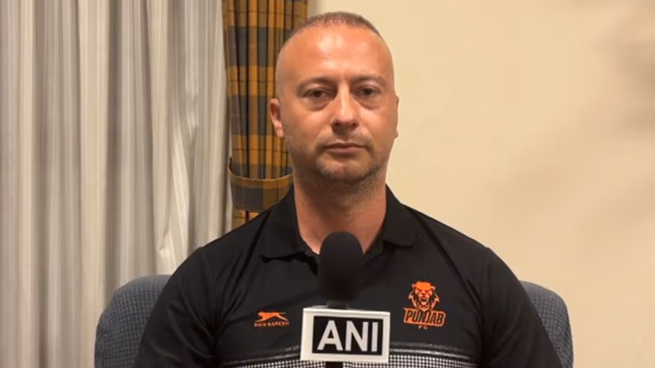 Punjab FC technical director Giuseppe Cristaldi. (Photo: ANI) Punjab FC technical director Giuseppe Cristaldi. (Photo: ANI)