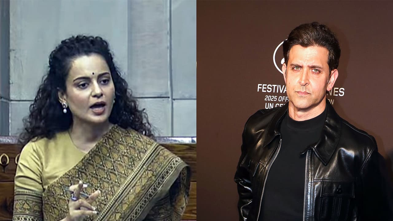 Kangana Ranaut, Hrithik Roshan (File Photo/ANI) Kangana Ranaut, Hrithik Roshan (File Photo/ANI)