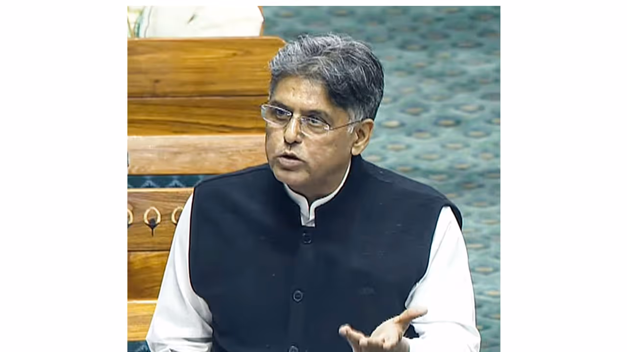 Congress MP Manish Tewari (File Photo/ANI) Congress MP Manish Tewari (File Photo/ANI)