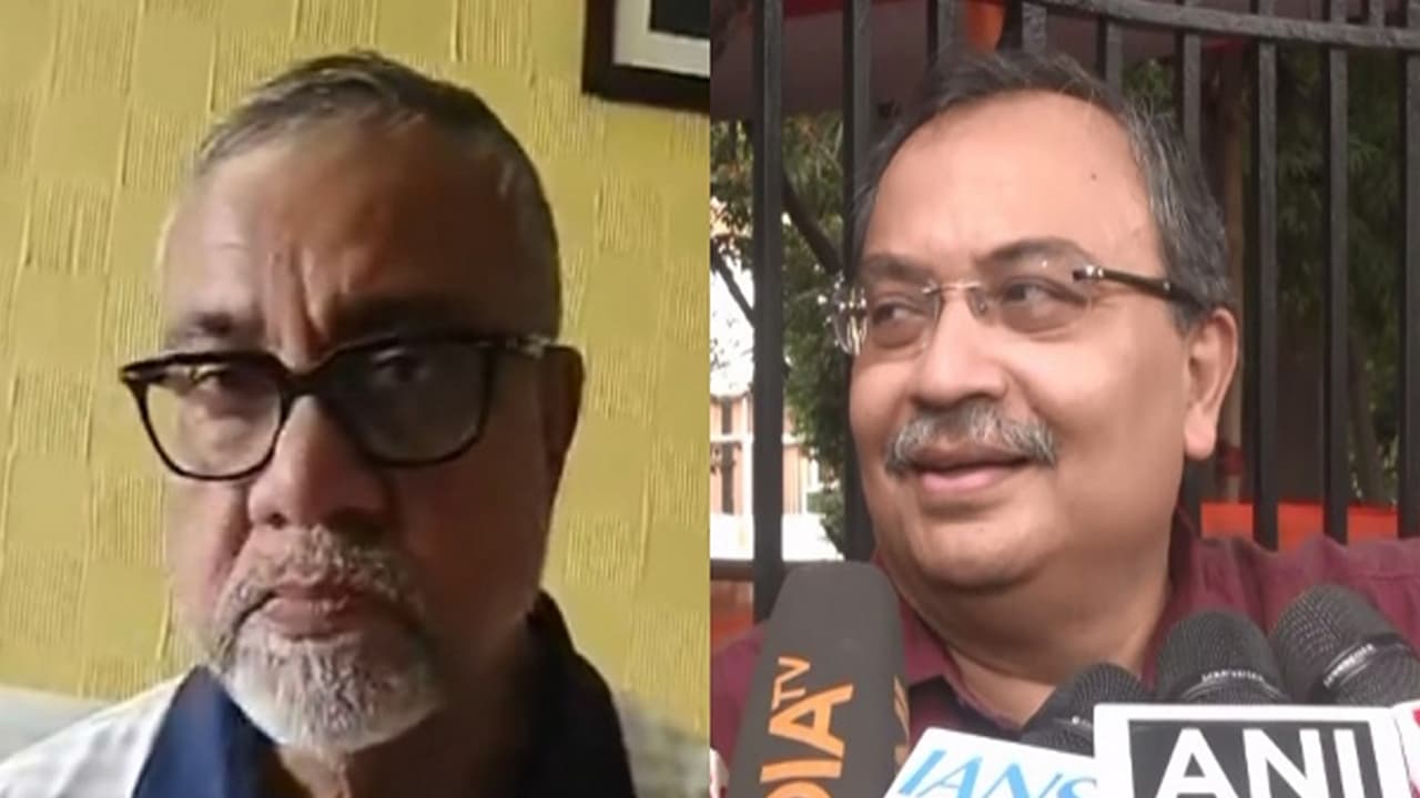 West Bengal Minister Tapas Roy and TMC MLA Kunal Ghosh (Photo/ANI) West Bengal Minister Tapas Roy and TMC MLA Kunal Ghosh (Photo/ANI)