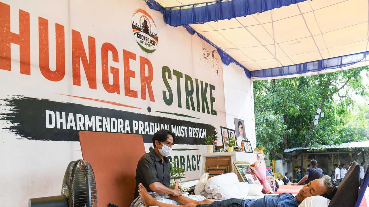 Environmentalist Sonam Wangchuk on indefinite hunger strike (File Photo/ANI) Environmentalist Sonam Wangchuk on indefinite hunger strike (File Photo/ANI)