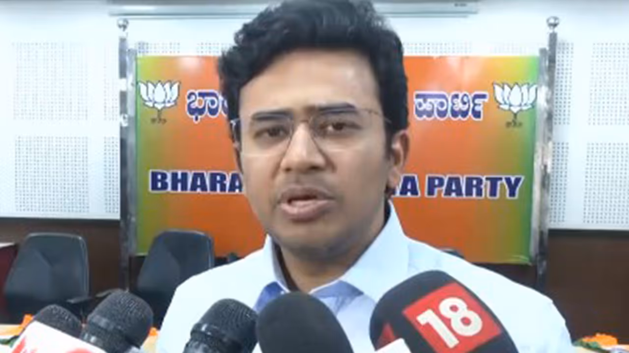 BJP MP Tejasvi Surya (File Photo/ANI) BJP MP Tejasvi Surya (File Photo/ANI)