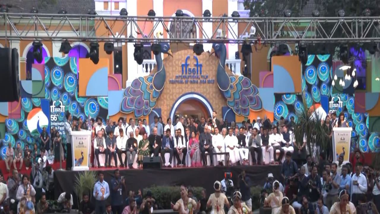 IFFI 2025 opening ceremony (Photo: ANI) IFFI 2025 opening ceremony (Photo: ANI)