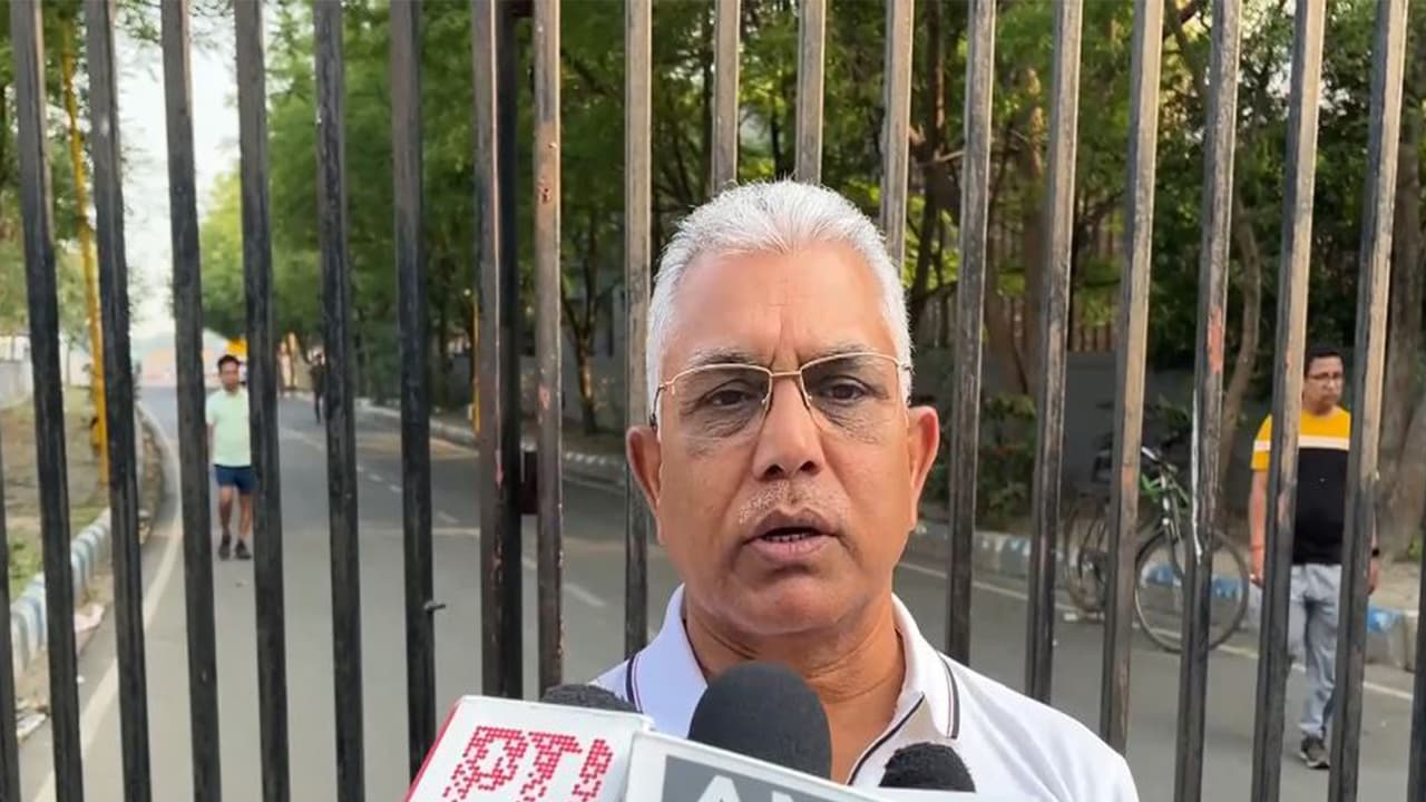 BJP leader Dilip Ghosh (Photo/ANI) BJP leader Dilip Ghosh (Photo/ANI)