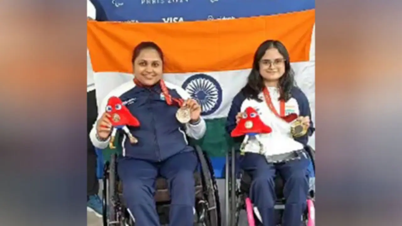 Mona Agarwal (left) and Avani Lekhara (right). (Picture: PCI Media) Mona Agarwal (left) and Avani Lekhara (right). (Picture: PCI Media)