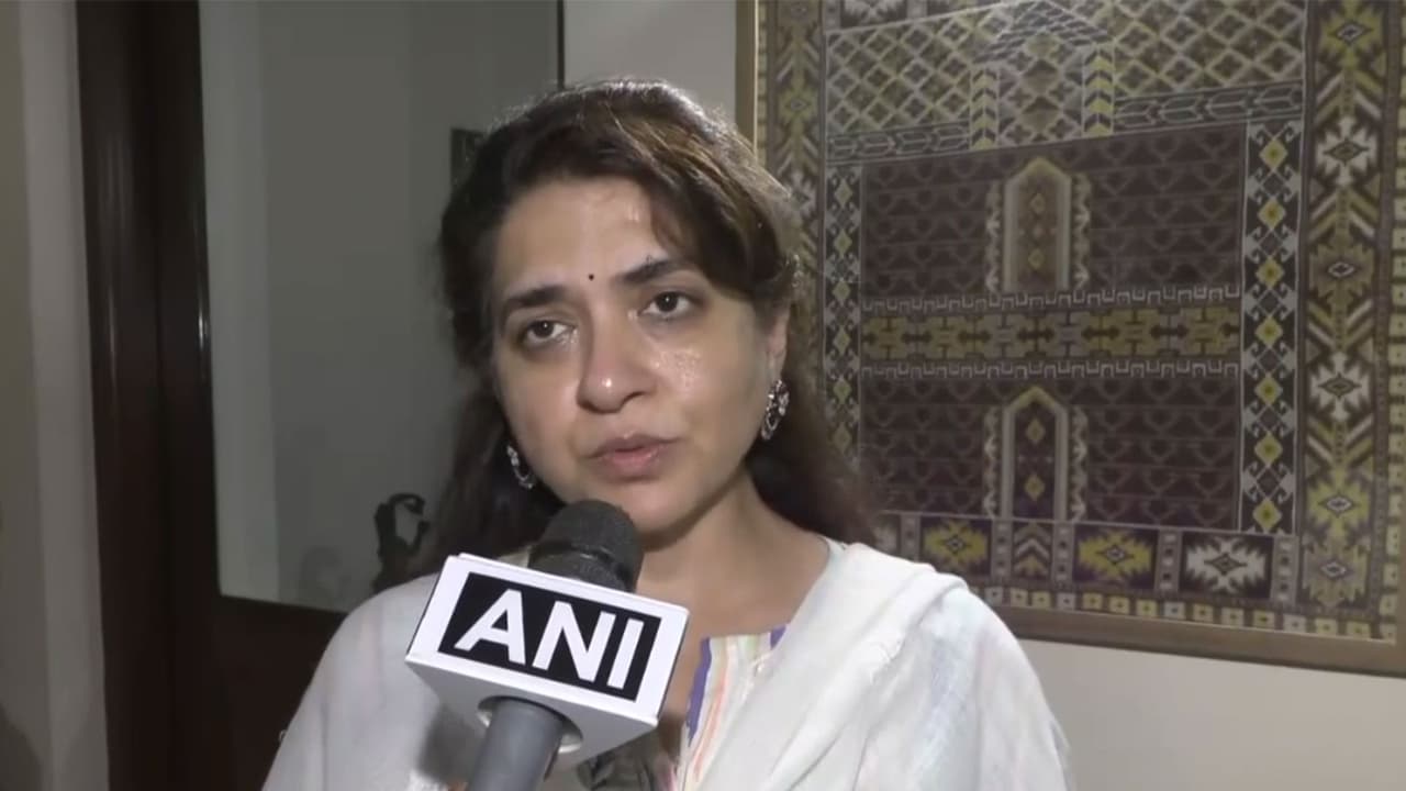 Shiv Sena leader Shaina NC (Photo/ANI) Shiv Sena leader Shaina NC (Photo/ANI)