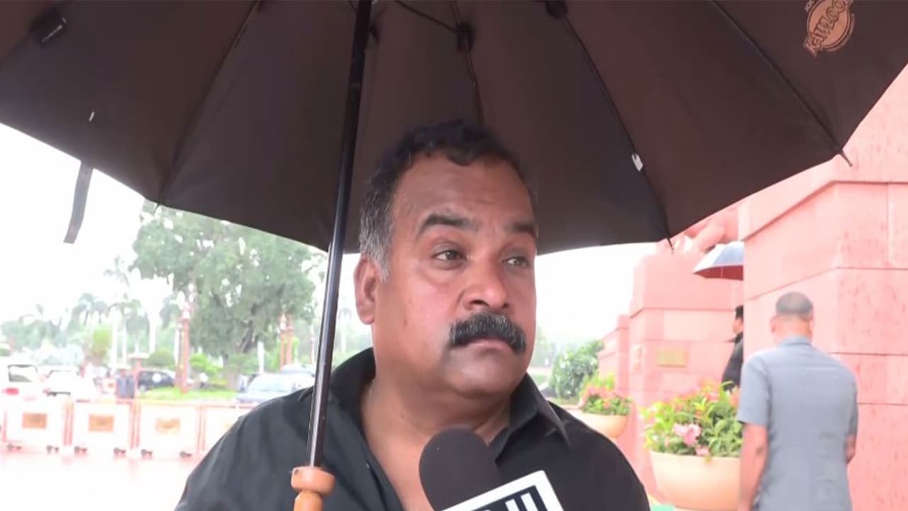 Congress MP Manickam Tagore (Photo/ANI) Congress MP Manickam Tagore (Photo/ANI)