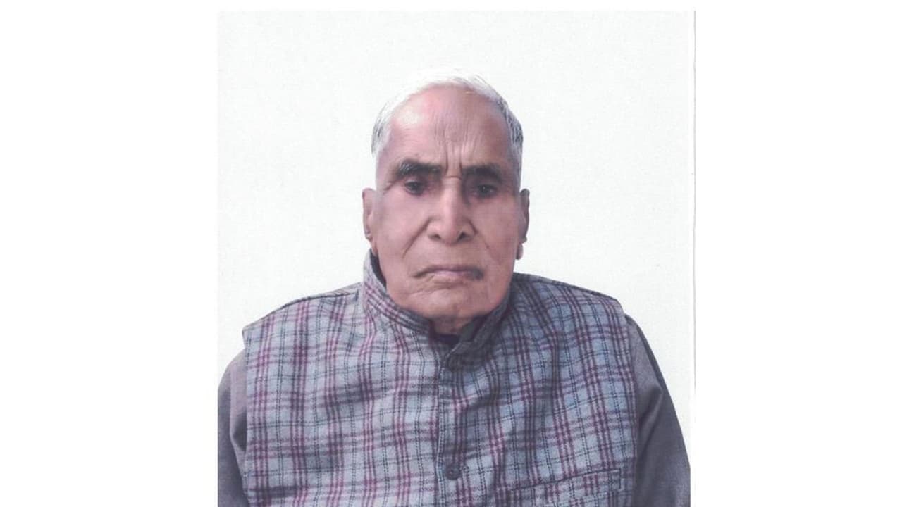 Agricultural scientist and former Vice Chancellor of Rajendra Agriculture University, Late Gopal Ji Trivedi (Photo/ANI) Agricultural scientist and former Vice Chancellor of Rajendra Agriculture University, Late Gopal Ji Trivedi (Photo/ANI)