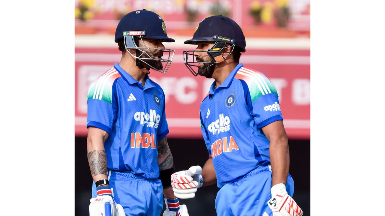 Virat Kohli (left) and Rohit Sharma (right) (Photo: ANI) Virat Kohli (left) and Rohit Sharma (right) (Photo: ANI)