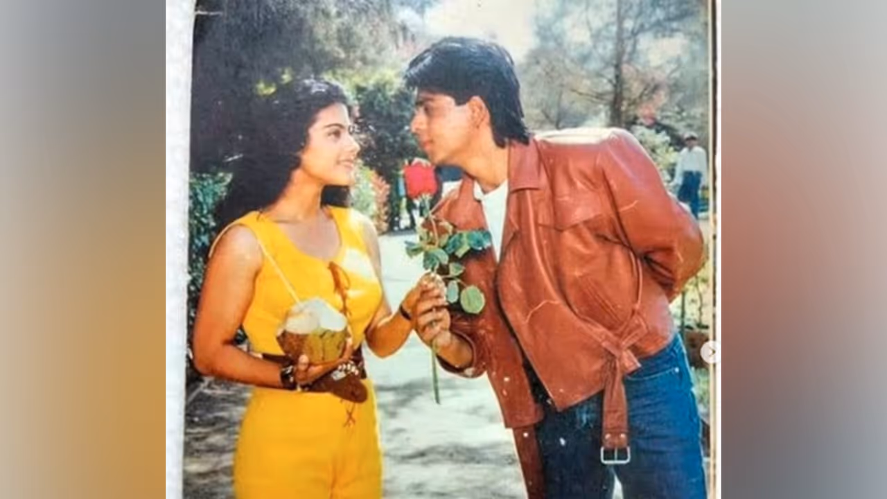 Kajol and SRK (Photo/instagram/@kajol)