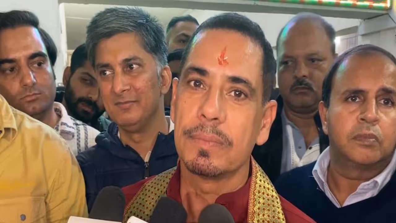 Businessman Robert Vadra (Photo/ANI) Businessman Robert Vadra (Photo/ANI)