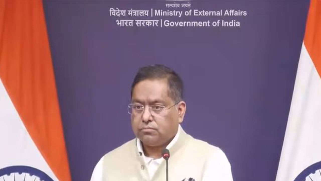 MEA Spokesperson Randhir Jaiswal (Photo/Youtube@MEAIndia) MEA Spokesperson Randhir Jaiswal (Photo/Youtube@MEAIndia)
