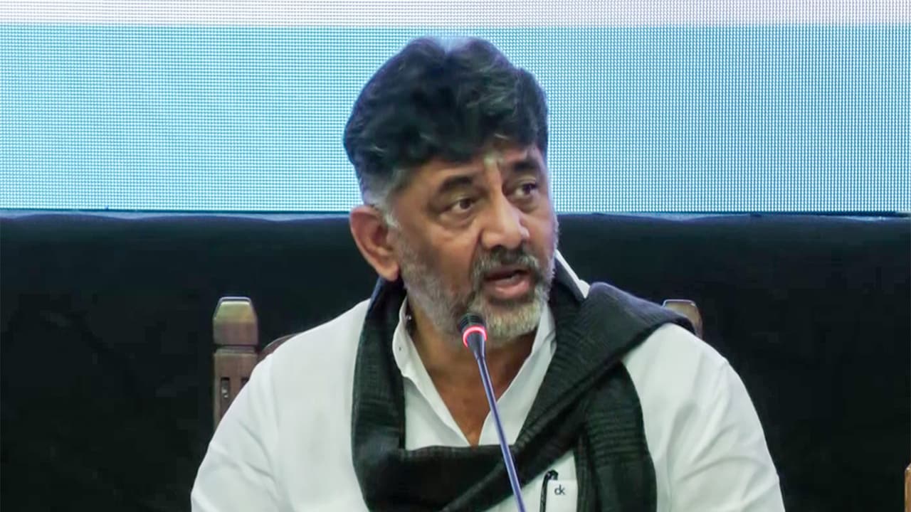 Karnataka Deputy Chief Minister DK Shivakumar (File Photo/ANI)