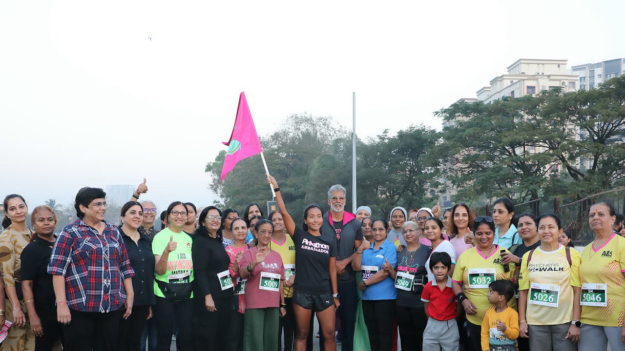Grandmothers run 5K, 10K in Mumbai. (Photo/Grandmothers run) Grandmothers run 5K, 10K in Mumbai. (Photo/Grandmothers run)