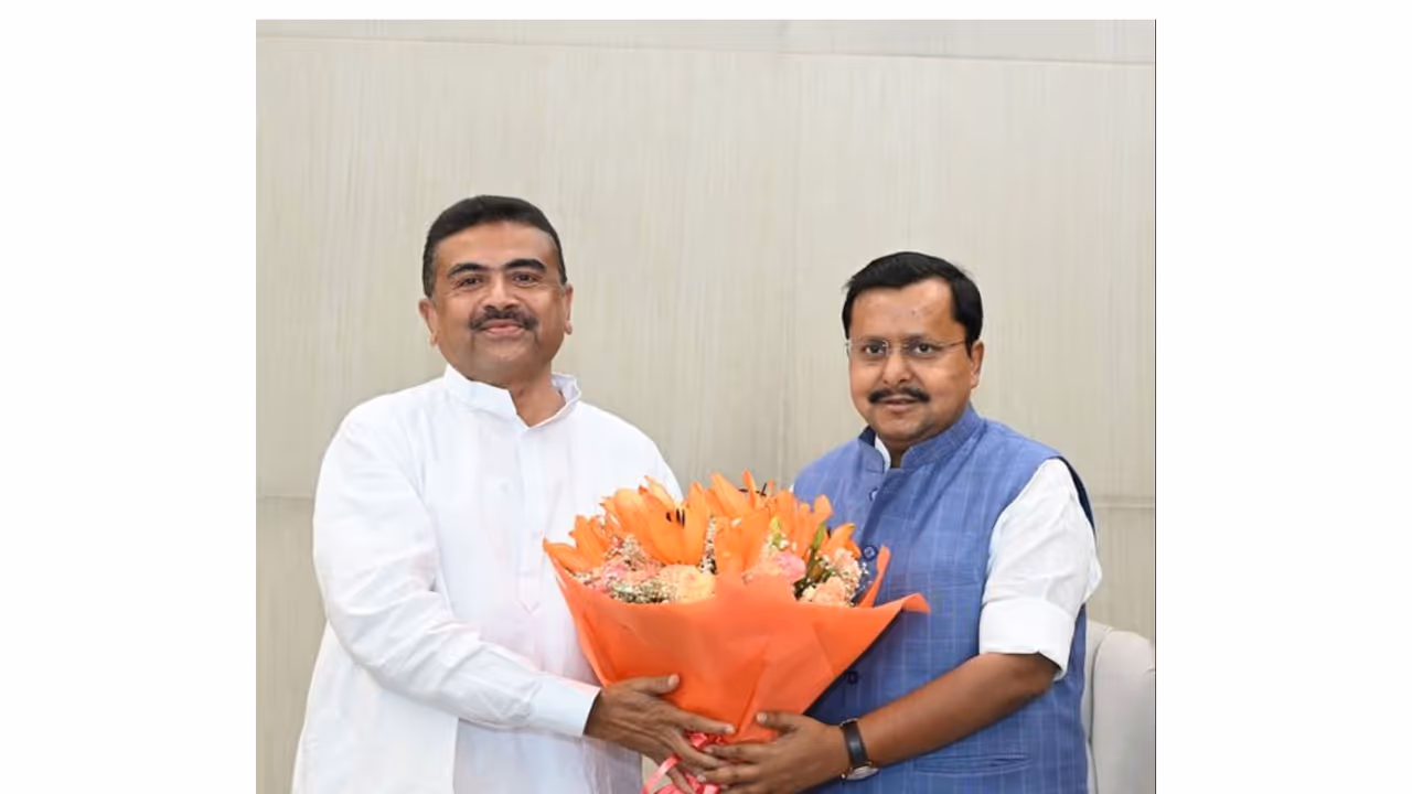 West Bengal CM Suvendu Adhikari meets BJP chief Nitin Nabin (Photo:X/@SuvenduWB) West Bengal CM Suvendu Adhikari meets BJP chief Nitin Nabin (Photo:X/@SuvenduWB)