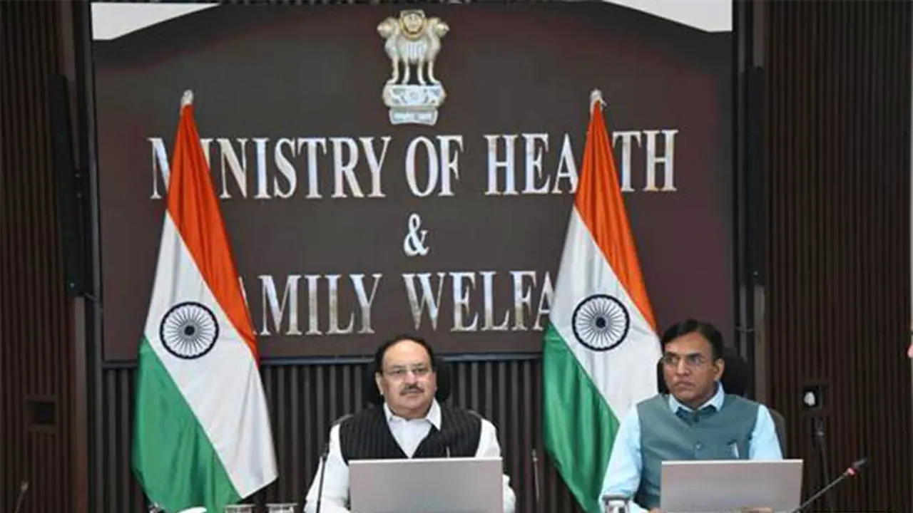Union Health Minister JP Nadda and Union Labour & Employment and Youth Affairs & Sports minister, Mansukh Mandaviya (Photo/PIB) Union Health Minister JP Nadda and Union Labour & Employment and Youth Affairs & Sports minister, Mansukh Mandaviya (Photo/PIB)
