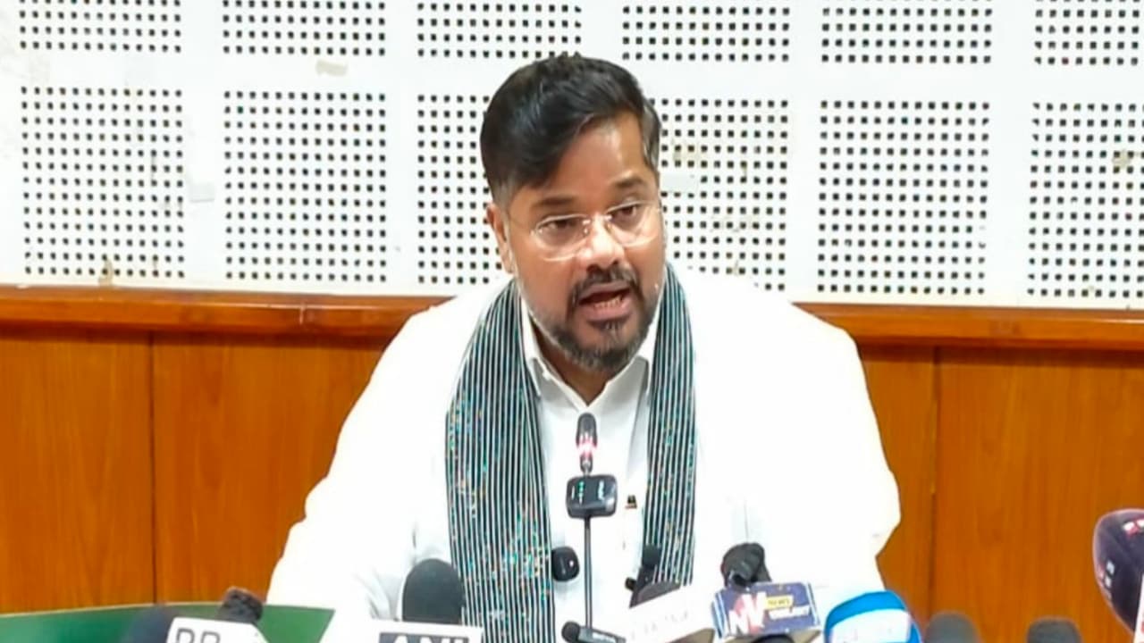 Tripura Food Minister Sushanta Chowdhury (File Photo/ANI) Tripura Food Minister Sushanta Chowdhury (File Photo/ANI)