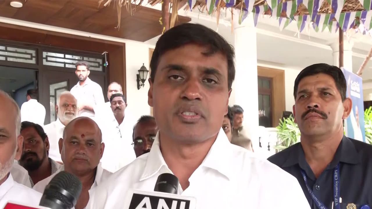 YSRCP MP PV Midhun Reddy (Photo/ANI) YSRCP MP PV Midhun Reddy (Photo/ANI)