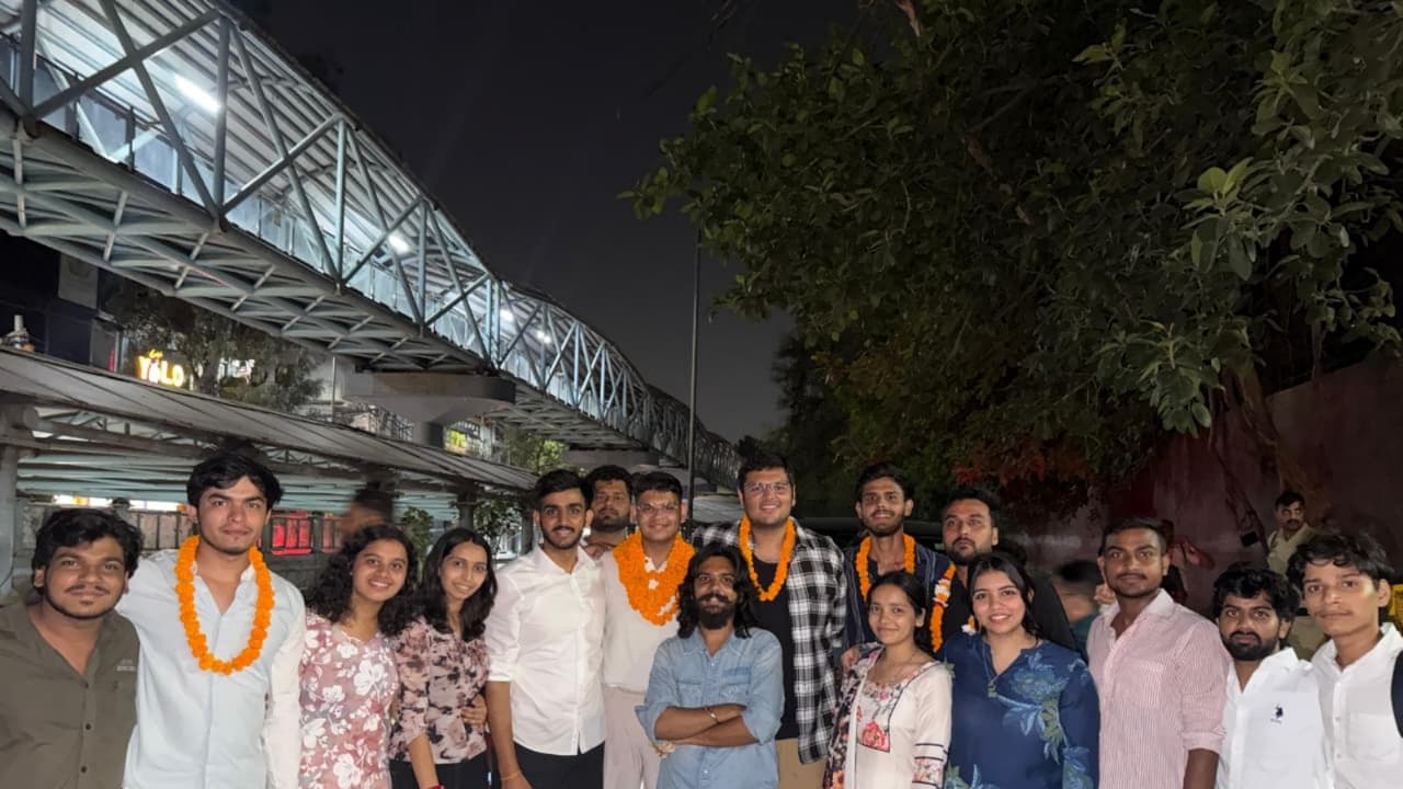 ABVP sweeps several DU students’ union polls (Photo/ANI) ABVP sweeps several DU students’ union polls (Photo/ANI)