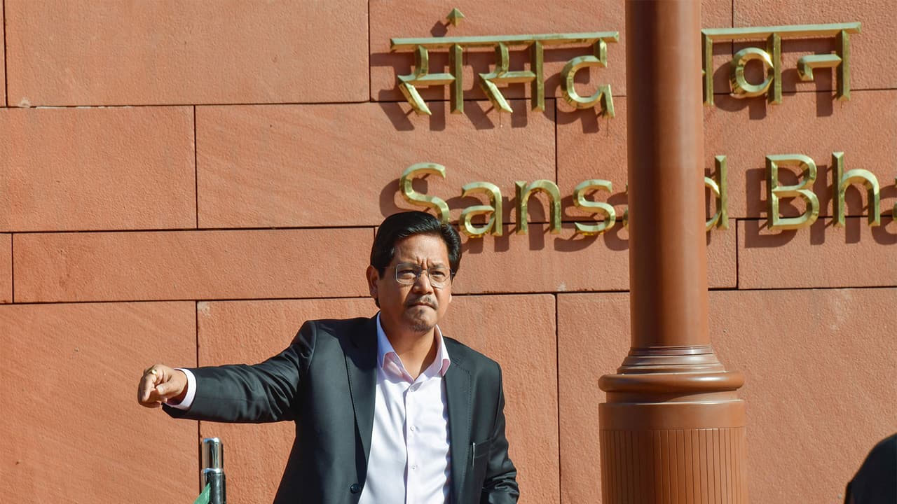 Meghalaya Chief Minister Conrad K. Sangma (File Photo/ANI) Meghalaya Chief Minister Conrad K. Sangma (File Photo/ANI)